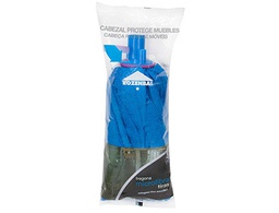 [190043] FREGONA MICROFIBRA TIRAS AZUL