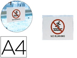 [15061] FUNDA AUTOADHESIVA 3L OFFICE RESISTENTE AL AGUA DIN A4 PACK DE 10 UNIDADES