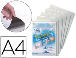 [194680] FUNDA DE PRESENTACION TARIFOLD ADHESIVA PERMANENTE RIGIDA Y ANTI REFLEJO DIN A4 PACK 5 UNIDADES