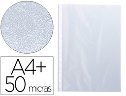 [KF16912] FUNDA MULTITALADRO Q-CONNECT FOLIO 50 MC PIEL DE NARANJA BOLSA DE 10 UNIDADES