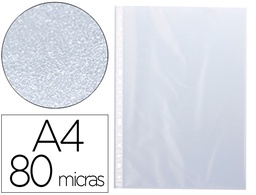 [KF00422] FUNDA MULTITALADRO Q-CONNECT DIN A4 80 MC PIEL DE NARANJA CAJA DE 100 UNIDADES