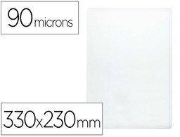 [1906] FUNDA PORTADOCUMENTO FOLIO 90 MICRAS PVC TRANSPARENTE