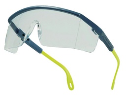 [KILIMGRIN] GAFAS DELTAPLUS DE PROTECCION POLICARBONATO MONOBLOQUE INCOLORO COLOR GRIS-AMARILLA UV400