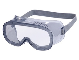 [MURIA1VD] GAFAS DE PROTECCION DELTAPLUS PANORAMICAS MONTURA FLEXIBLE DE PVC VENTILACION DIRECTA TALLA AJUSTABLE COLOR GRIS