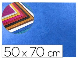 [GE70] GOMA EVA CON PURPURINA LIDERPAPEL 50X70CM 60G/M2 ESPESOR 2MM AZUL OSCURO