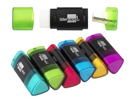 [ER04] GOMA LIDERPAPEL TRIANGULAR CON SACAPUNTAS