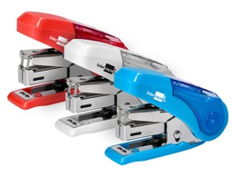 [TYSS010-D/FYA/55/1] GRAPADORA LIDERPAPEL MICRO CON REGALO DE FUNDA Y CAJA DE 1000 GRAPAS Nº10 CAPACIDAD 12 HOJAS COLORES SURTIDOS