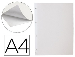 [HJ01] HOJA ALBUM DE FOTOS LIDERPAPEL DIN A4 AUTOADHESIVA BLANCA