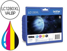 [LC1280XLVALBP] INK-JET BROTHER LC-1280XL PACK 4 COLORES - MFC-J6510DW MFC-J6710DW MFC-J6910DW