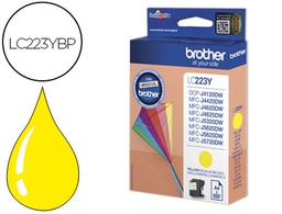 [LC223YBP] INK-JET BROTHER LC-223CBP AMARILLO DCP4120DW MFCJ4420DW MFCJ4620DW MFCJ5320DW 550 PAG