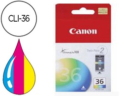 [1511B001] INK-JET CANON CLI-36 TRICOLOR PIXMA MINI 260 IP100