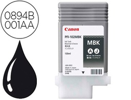 [0894B001AA] INK-JET CANON PFI-102MBK INK TANK NEGRO MATE