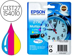 [C13T27154012] INK-JET EPSON 27XL WF3620 / 7110 / 7610 / 7620 PACK MULTICOLOR