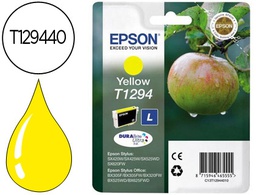 [C13T12944012] INK-JET EPSON STYLUS T1294 AMARILLO SX420W / 425W / OFFICE BX305F / BX320F -ALTA CAPACIDAD-
