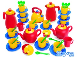 [016951] JUEGO DANTOY CAFE/TE 12 SERVICIOS 53 PIEZAS 29,5X31X15 CM