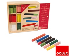 [51106 DISET] JUEGO DISET DIDACTICO REGLETAS 10 X 10 CAJA INDIVIDUAL