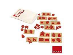 [51208] JUEGO GOULA DIDACTICO PERCEPCION TACTIL Y ASOCIACION 1