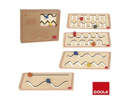 [55011] JUEGO GOULA DIDACTICO PRE-ESCRITURA SET DE 4