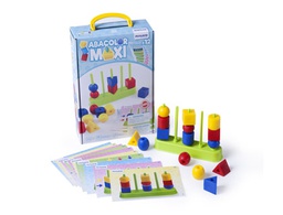 [45309] JUEGO MINILAND ABACOLOR 5 COLUMNA MAXI 15 PIEZAS