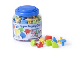 [95022] JUEGO MINILAND SUPER PEGS 128 PIEZAS