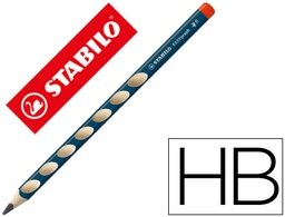 [322/HB] LAPICES DE GRAFITO STABILO EASYGRAPH ERGONOMICO PARA AMBIDIESTROS MINA 3,15 MM HB