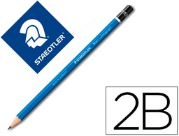 [100-2B] LAPICES DE GRAFITO STAEDTLER MARS LUMOGRAPH 100 2B UNIDAD