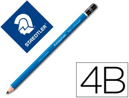 [100-4B] LAPICES DE GRAFITO STAEDTLER MARS LUMOGRAPH 100 4B UNIDAD
