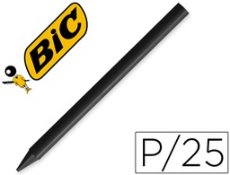 [816979] LAPICES PLASTIDECOR UNICOLOR NEGRO-09 CAJA CON 25 LAPICES