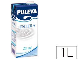 [9887] LECHE PULEVA ENTERA BRIK DE 1 LITRO