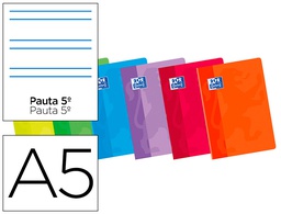 [100105713] LIBRETA ESCOLAR OXFORD 48 H DIN A5 2 RAYAS PAUTA