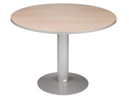 [3006AT01] MESA REUNION REDONDA MEETING 3006AT01 ESTRUCTURA ALUMINIO TABLERO HAYA 120 CM DIAMETRO