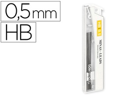 [MG01] MINAS LIDERPAPEL GRAFITO 0,5 MM HB TUBO DE 12 MINAS LONGITUD 60 MM