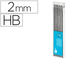 [MG03] MINAS LIDERPAPEL GRAFITO 2 MM ESTUCHE DE 12 MINAS LONGITUD 120 MM