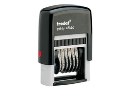 [4846] NUMERADOR TRODAT MANUAL 6 BANDAS 4 MM