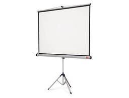 [1902396] PANTALLA NOBO MURAL PARA PROYECCION BLANCO MATE CON TRIPODE 1750X1325 MM