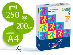 [CC-200-A4] PAPEL FOTOCOPIADORA COLOR COPY DIN A4 200 GRAMOS PAQUETE DE 250 HOJAS