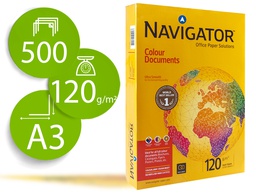[NAV-120-A3] PAPEL FOTOCOPIADORA NAVIGATOR DIN A3 120 GRAMOS PAQUETE DE 500 HOJAS