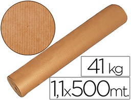 [15773] PAPEL KRAFT MARRON 1,10 MT X 500 MTS ESPECIAL PARA EMBALAJE