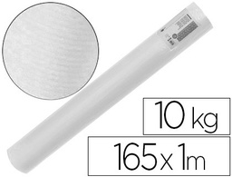 [PK56] PAPEL KRAFT VERJURADO LIDERPAPEL BLANCO ANCHO 1MT LONGITUD 165 MT GRAMAJE 60 GR PESO 10 KG