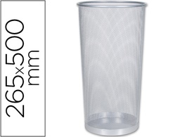 [KF00828] PARAGUERO METALICO Q-CONNECT KF00828 REJILLA PLATA 26,5 DIAMETRO X 50 CM