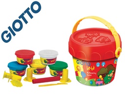 [F467600] PASTA GIOTTO BEBE PARA MODELAR CUBO MAXI CON ACCESORIOS DERMATOLOGICAMENTE TESTADO