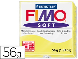 [8020-10] PASTA STAEDTLER FIMO SOFT 56 GR COLOR AMARILLO LIMON