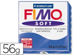 [8020-33] PASTA STAEDTLER FIMO SOFT 57 GR COLOR AZUL BRILLANTE