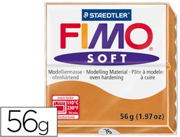 [8020-76] PASTA STAEDTLER FIMO SOFT 57 GR COLOR COGÑAC