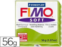 [8020-50] PASTA STAEDTLER FIMO SOFT 57 GR COLOR VERDE MANZANA