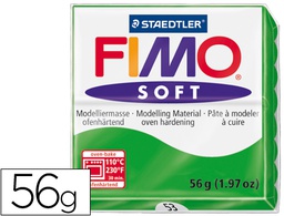 [8020-53] PASTA STAEDTLER FIMO SOFT 57 GR COLOR VERDE TROPICAL