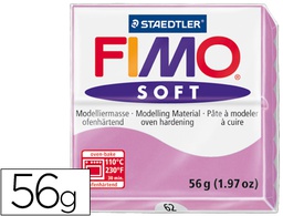 [8020-62] PASTA STAEDTLER FIMO SOFT 57 GR COLOR VIOLETA CLARO