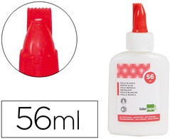 [PG04] PEGAMENTO COLA BLANCA LAVABLE LIDERPAPEL BOTE DE 56 ML