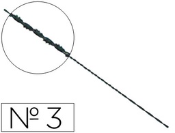 [3/13 ESCA] PELOS DE SEGUETA ESPIRAL Nº3 CAJA DE 144 UNIDADES