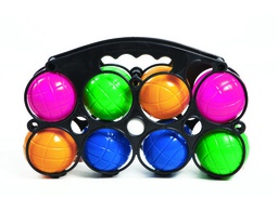 [610139] PETANCA AMAYA DE PLASTICO 8 BOLAS CON BOLICHE